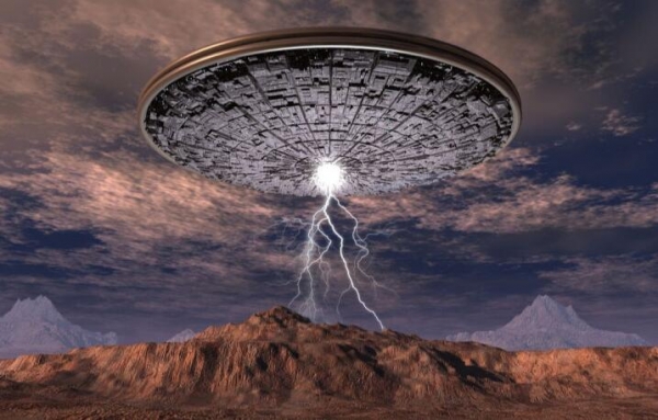 ufo在用负宇宙能美ufo动力细节科学家不可思议