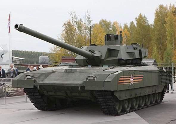 t-14"阿玛塔"坦克的国家试验将于2022年完成