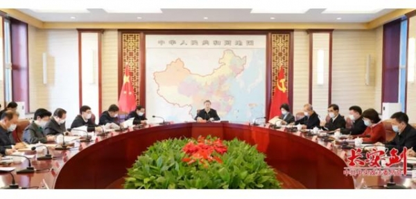 政法系统高规格活动国安女干警出镜