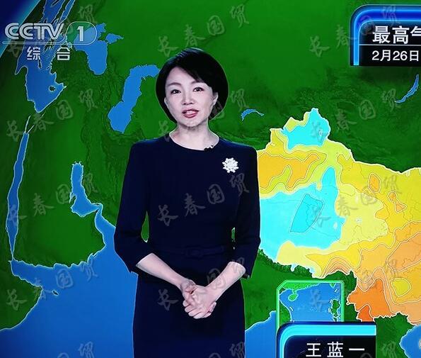 央视天气预报主持人撞脸董卿长得太像堪比双胞胎姐妹2