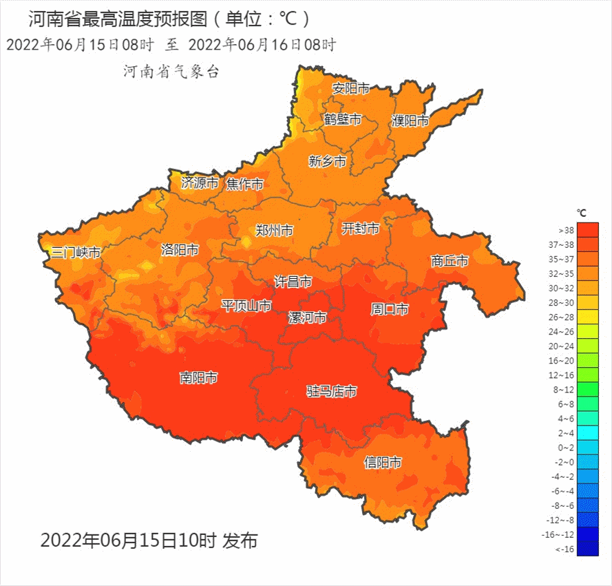首个40将莅临郑州未来持续高温一周河南热成了可南
