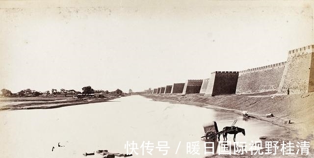 老照片再现一百年前北京古城墙越看越壮观难怪梁思成反对拆掉