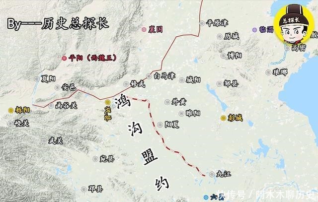 图解楚汉战争楚汉对峙韩信出兵齐国击溃20万齐楚联军10