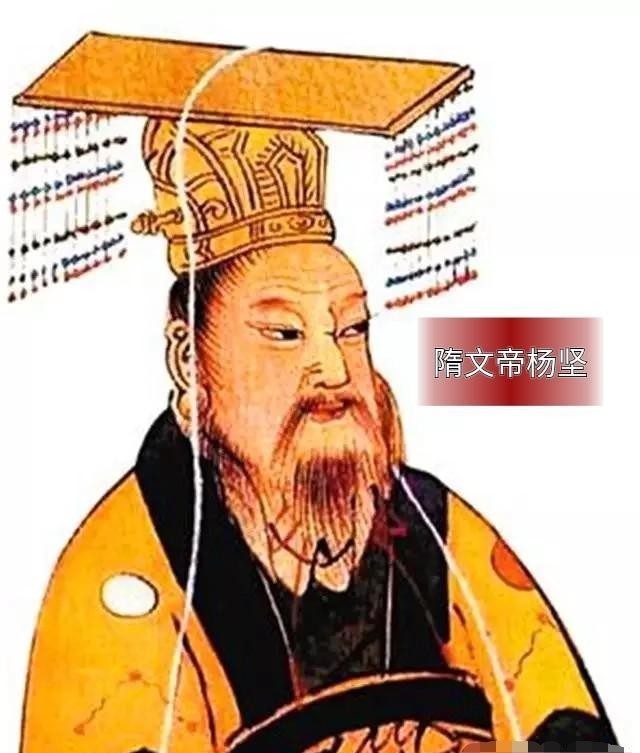 杨坚出身贵族,其父亲是北周的忠臣良将,因战功赫赫,所以被宇文泰赐姓