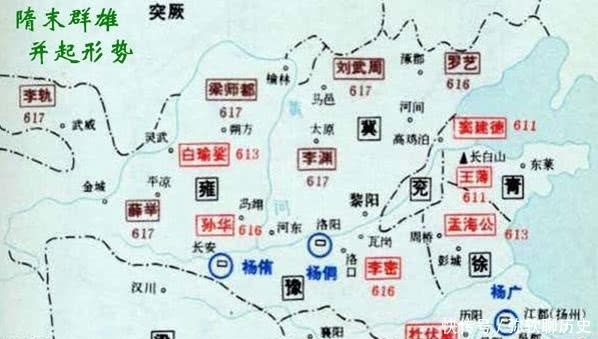 李渊建唐绝非偶然晋阳起兵连出三招显示了高超的智慧5