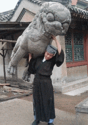 爆笑gif露馅了吧果然是泡沫做的