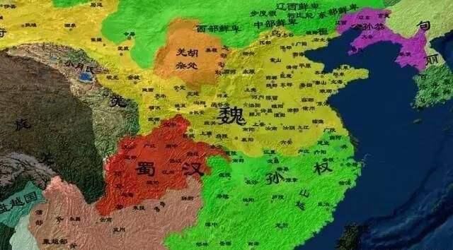 三国时蜀国的面积究竟有多大能支撑这么多年真不容易