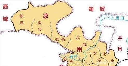 凉州地图 刘备一生涉足大汉十三州的过半土地,但自始至终未曾踏足