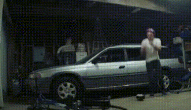 搞笑gif:进这么猛干嘛?估计要废了