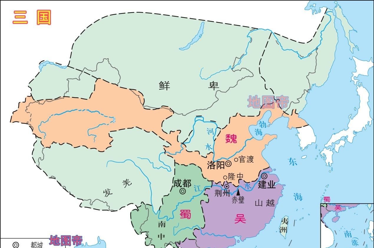 东晋初年相比南北朝周齐陈更像魏蜀吴三国鼎立时期