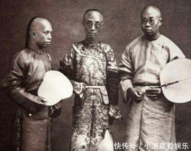 罕见的清朝老照片!图三男子是禁卫军,这么瘦弱的人还能做武官!