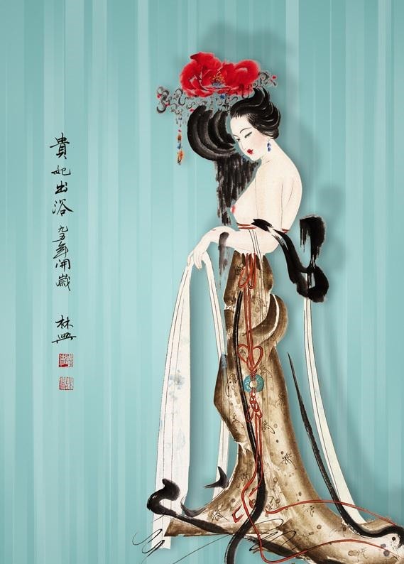 中国古代四大美人她最有争议以胖为美的杨贵妃究竟有多胖