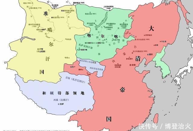 元明清明清疆域变化:从地图看清朝是如何收拾明朝留下