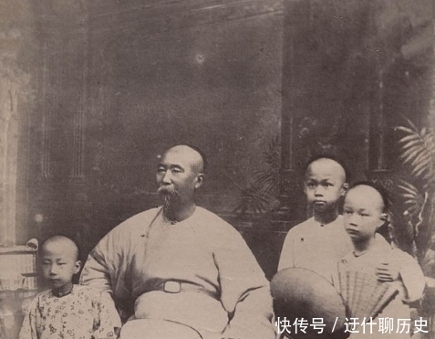 李鸿章家族珍贵老照片:图4是其亲生母亲,图6是他的夫人和女儿