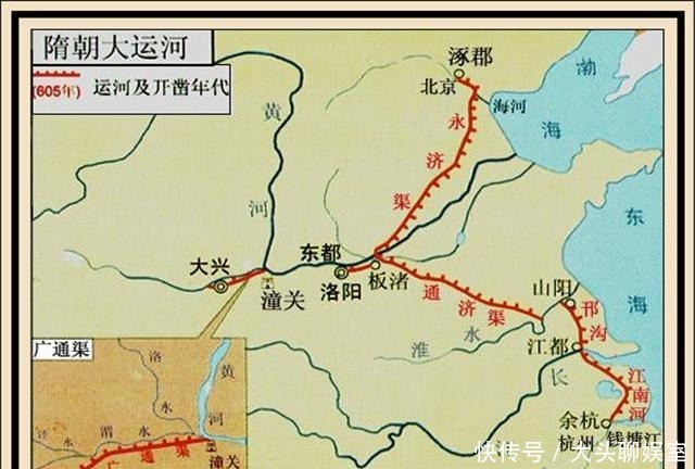 隋炀帝与京杭大运河的恩