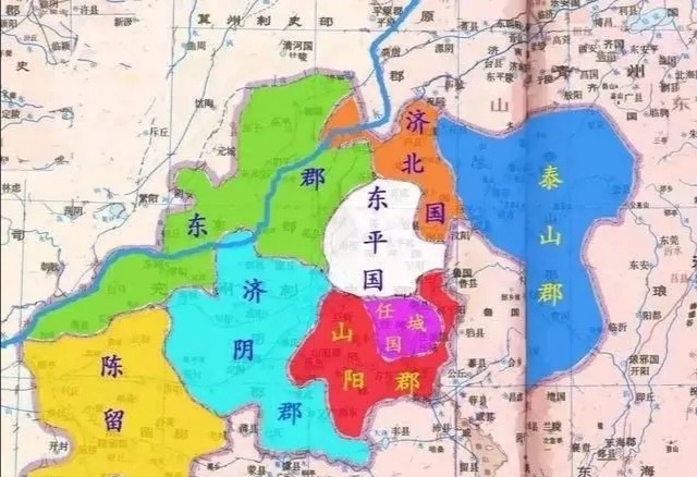 济北国在西汉初本为齐国辖地,汉文帝二年(前178年)时,因刘肥之子