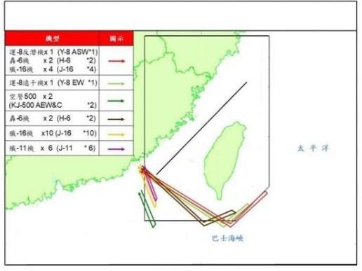 解放军军机为何偏爱台西南空域