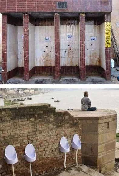 印度女人上厕所从来不用纸那方便完用什么呢看到厕所就懂了