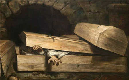 梦境中的冥界使者，解析梦见许多棺材并跨过棺材的深层含义