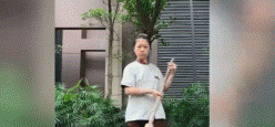 惊呆了!保洁“阿姨”下班后秒变身,美得认不出