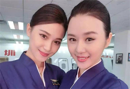 "最丑空姐"出镜,当她3分钟化完妆后,网友:再也不相信空姐了(3)
