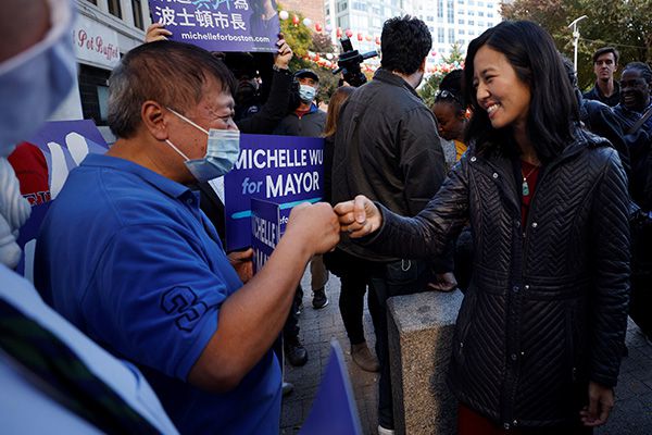 华裔女市长吴弭政治局外人走进波士顿权力中心