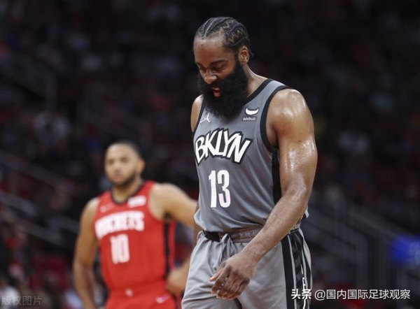 nba火箭胜篮网迎7连胜哈登25分戈登21分