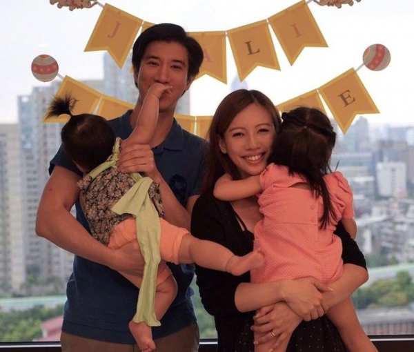 王力宏和妻子图片