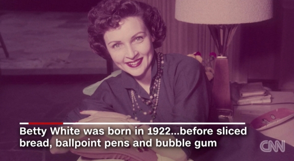 传奇影星贝蒂怀特去世距100岁生日仅有17天