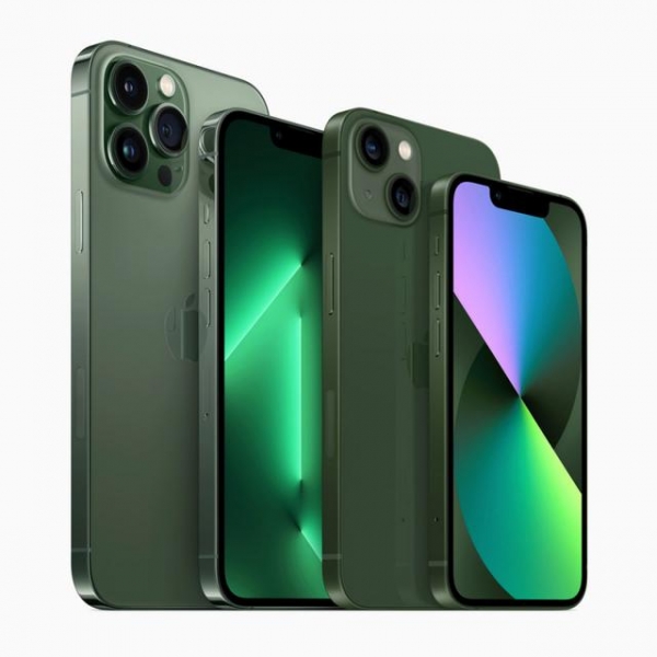 顏值更高了!蘋果綠色iphone 13登場:這配色有點東西