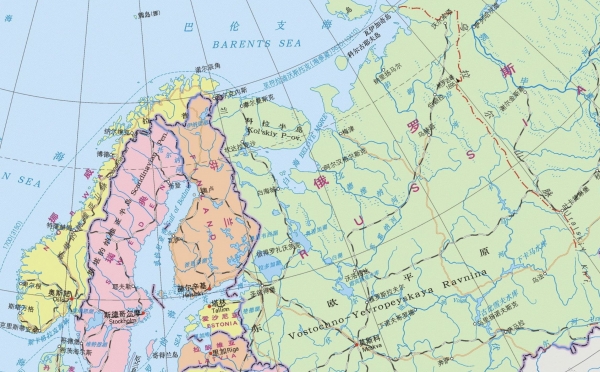 截自世界地图路透社指出,芬兰的迅速转向很可能会拉动邻国瑞典