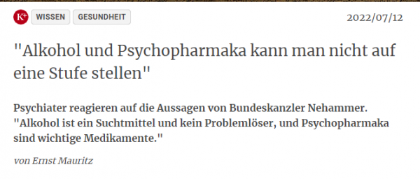奥地利总理：再这样通胀 欧洲人只能靠酒精毒品度日