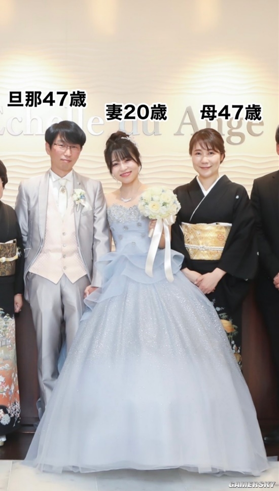 日本47岁大叔娶到20岁少女偶像 两人晒照引网友羡慕：丈母娘更吸睛