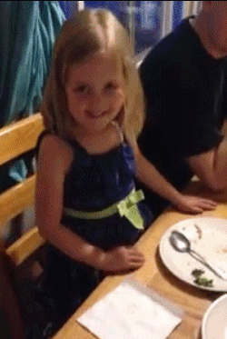 跆拳道|搞笑gif :别看人家是女子，人家可是跆拳道黑段