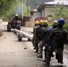 吊车|搞笑GIF: 体验悬空吊车的感觉