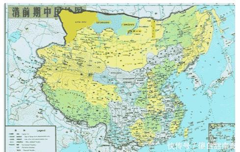 清朝疆域“既大又久”?1905年《大清帝国全图》有1135万平方公里_看看头条_中华网