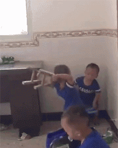 易上|搞笑GIF:吃的苦中苦方为狗上狗