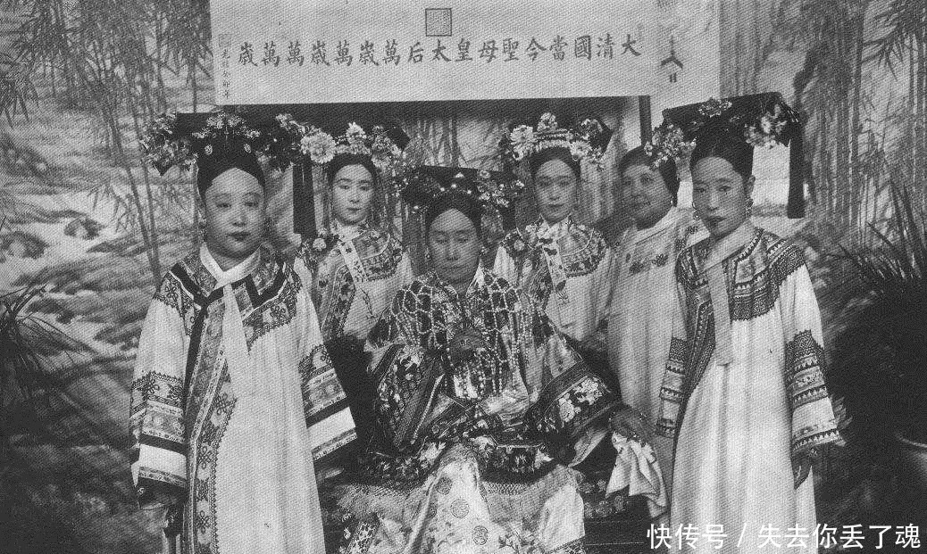 隆裕皇后画像曝光和照片差距太大一张画像揭开真实的满清后妃
