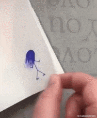 上水|搞笑GIF:新买的鞋子,绝对不能让它沾上水!