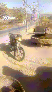 下岗|搞笑GIF：驴：想不到让我下岗的竟是一辆摩托车