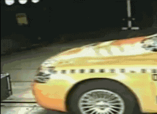 气囊|搞笑动态图GIF:安全气囊的重要性,最后的是来搞笑的吗?