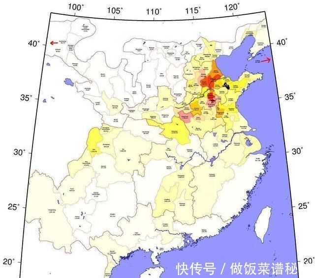 东汉人口密度魏国的人口,是最难估计的.