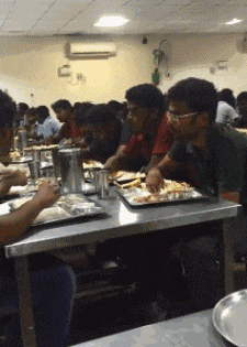 栗子|搞笑GIF趣图:哥们，我都准备膜拜你了，谁知道你是这样的！