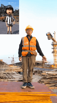 雨衣|搞笑GIF趣图:那位穿雨衣的大哥,你这样有点过分了啊