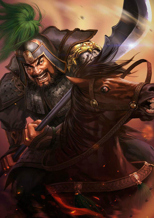 他战平张飞面对徐晃许褚丝毫不虚却被赵云一枪刺死