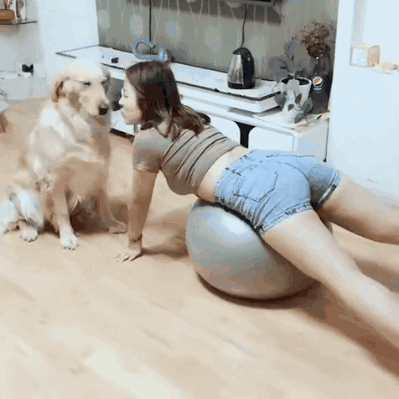 样子|GIF搞笑趣图：孩子，你怎么弄成这个样子了，我都看不下去了！