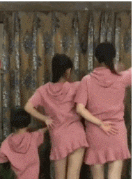 牛车|搞笑GIF：胖媳妇，要用牛车拉回去！