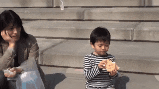 绝望|搞笑gif: 孩子，你经历过绝望吗？