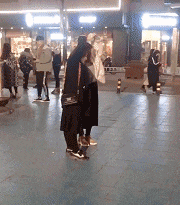 理想|搞笑GIF:理想很丰满,现实很骨感