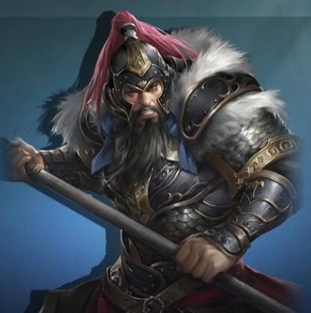 "关羽奋然上马,倒提青龙刀,跑下土山,将盔取下放于鞍前,凤目圆睁,蚕眉